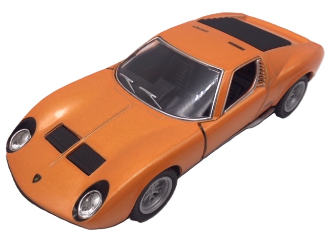 楽天市場】ミニカー 1/34 ランボルギーニ ミウラ P400 SV スーパーカー