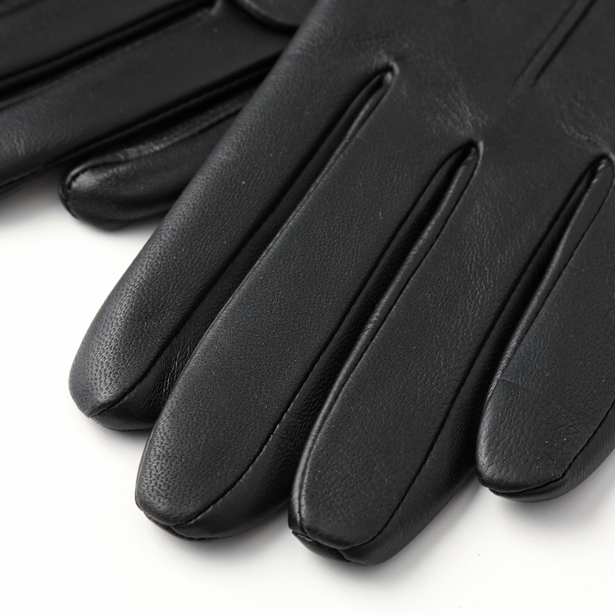 たつや】デンツ Milton レザーグローブ ブラック 8 アンラインド