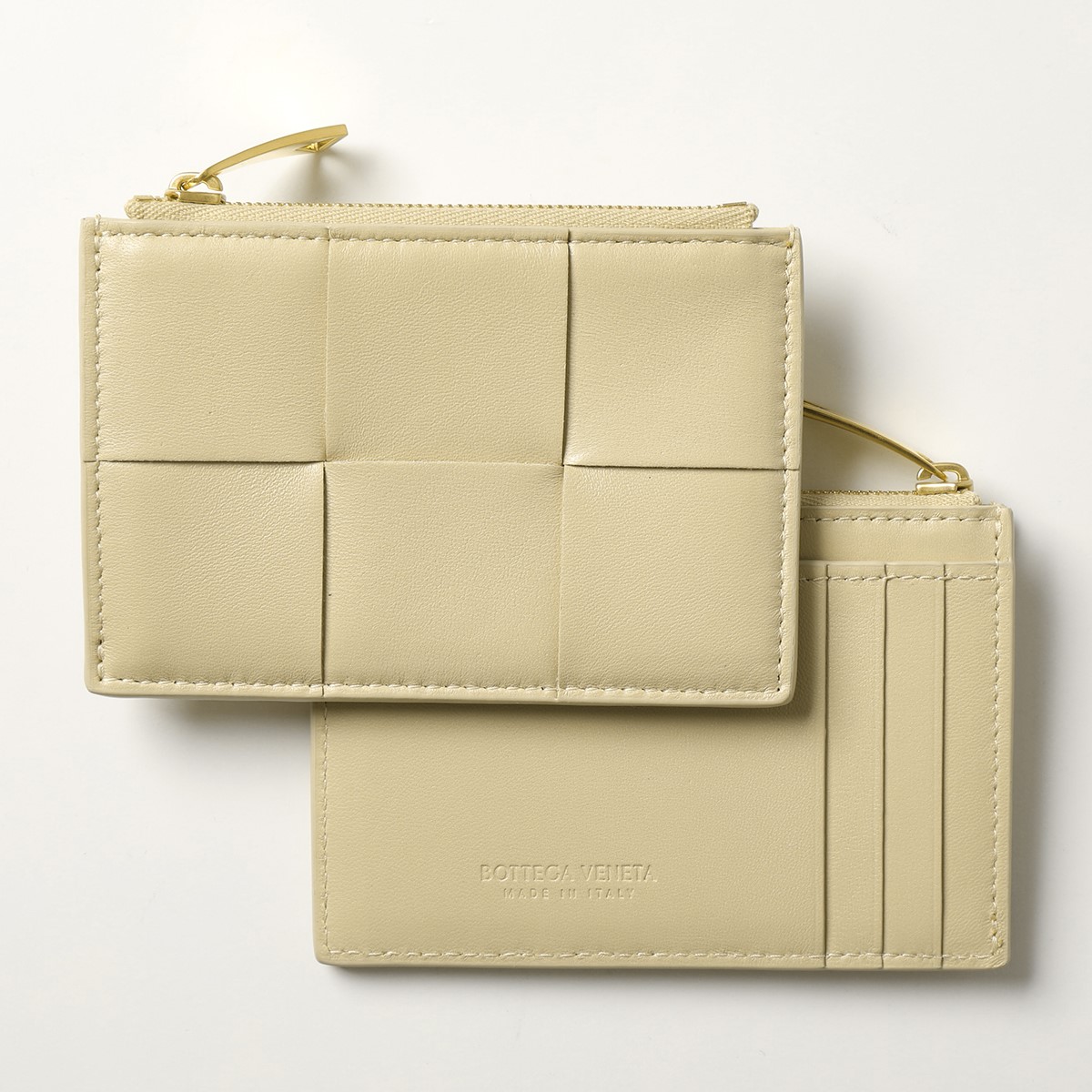 Bottega Veneta ベージュ カードケース