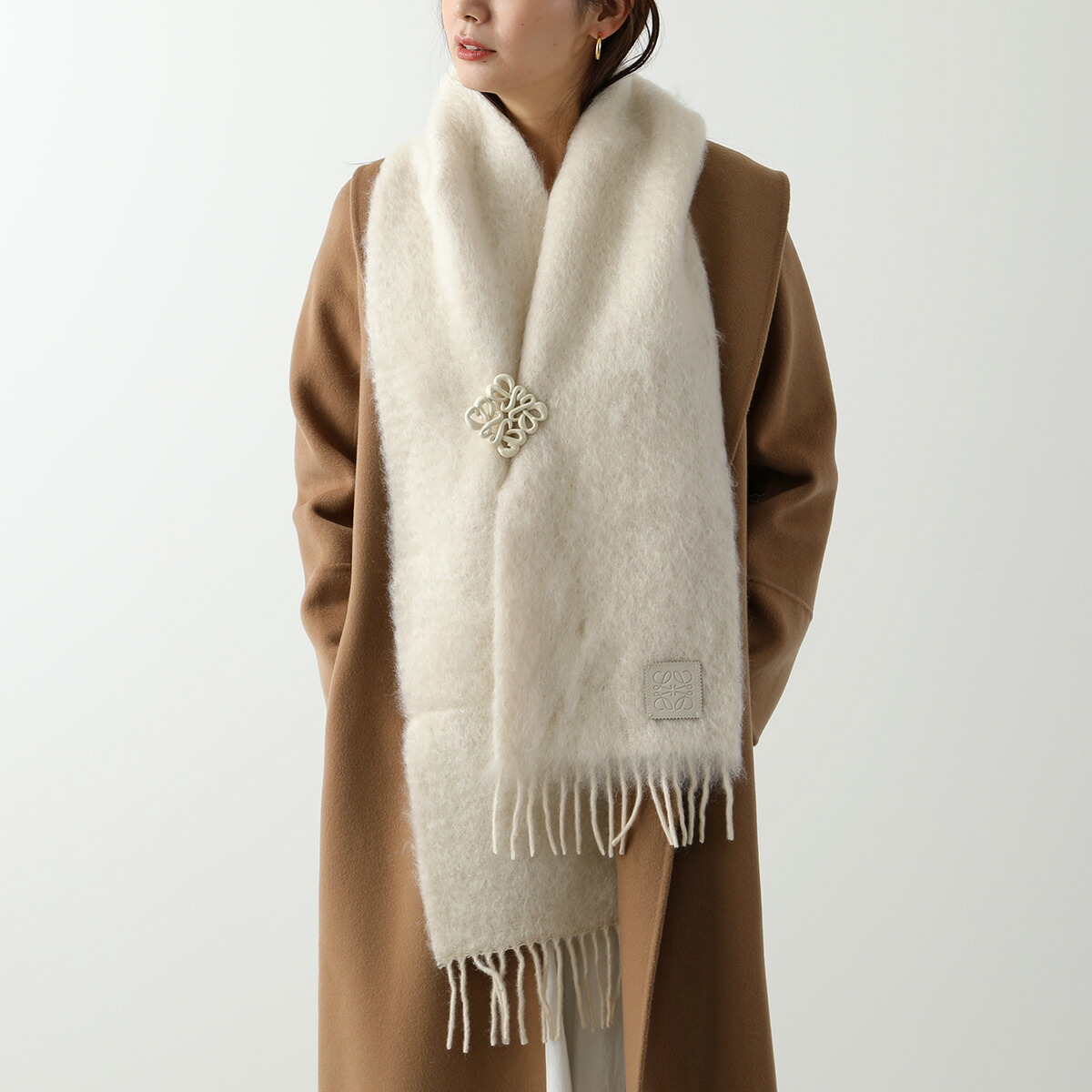 楽天市場】LOEWE ロエベ マフラー 185×23 F540257X02 レディース