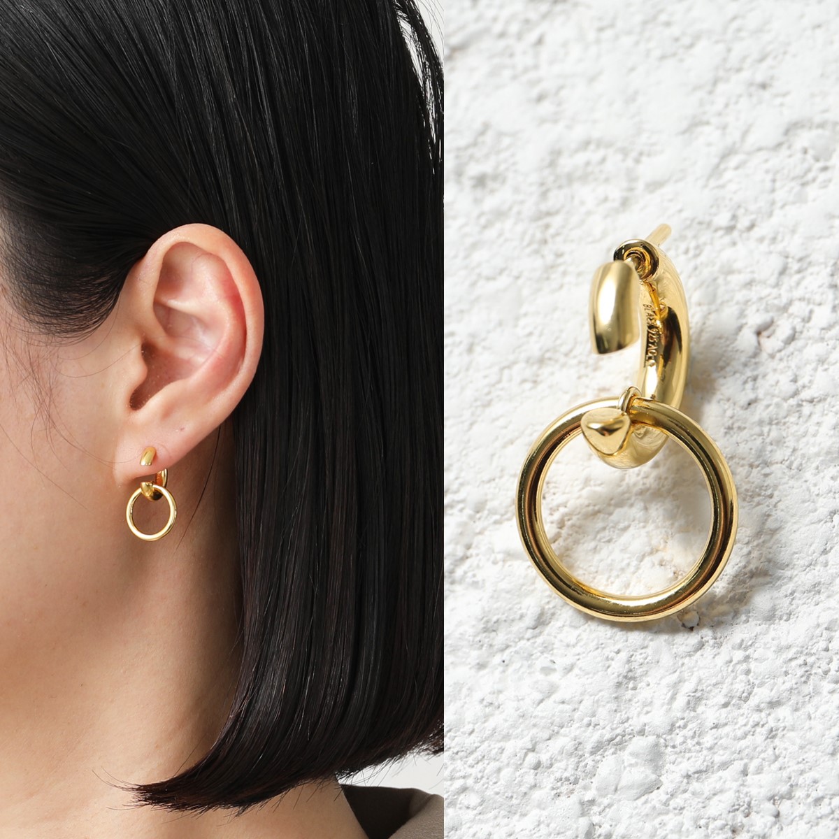 楽天市場】MARIA BLACK マリアブラック ピアス TWIN EARRING ツイン