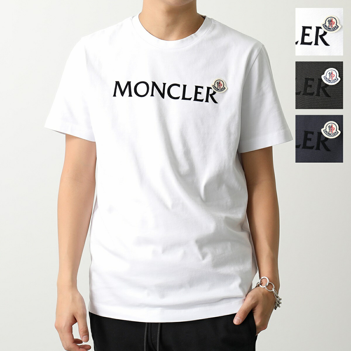 楽天市場】MONCLER モンクレール 半袖 Tシャツ 8C00024 8390T メンズ