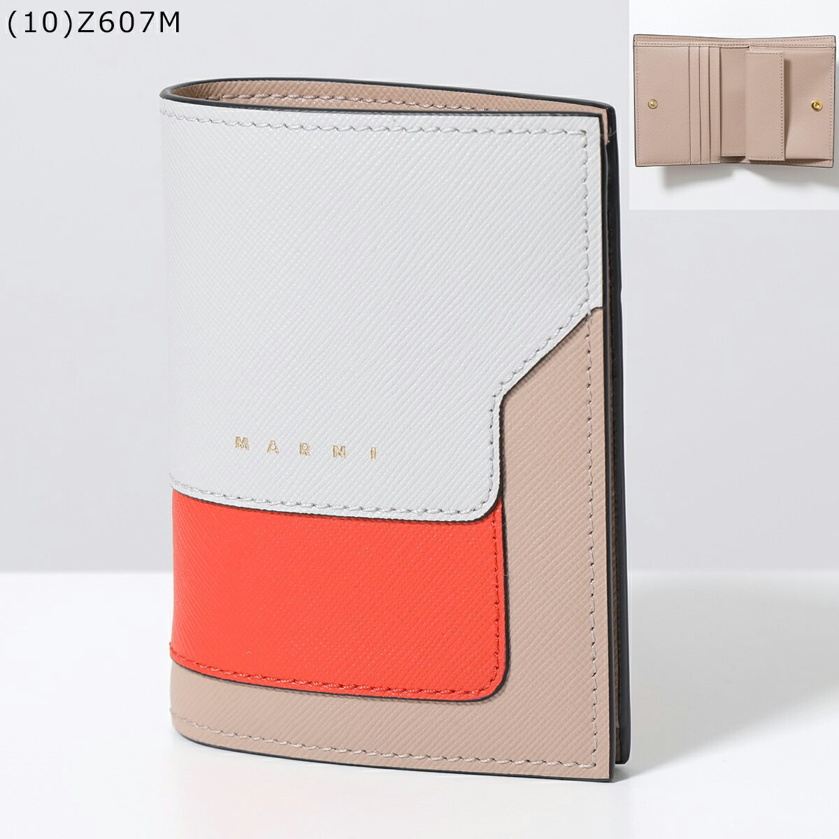 楽天市場】MARNI マルニ 二つ折り財布 PFMOQ14U13 LV520 レディース