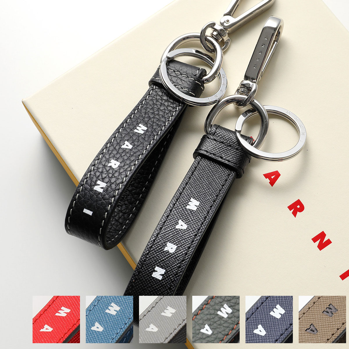 楽天市場】MARNI マルニ キーリング PCMI0018A0 PCMI0018A1 メンズ