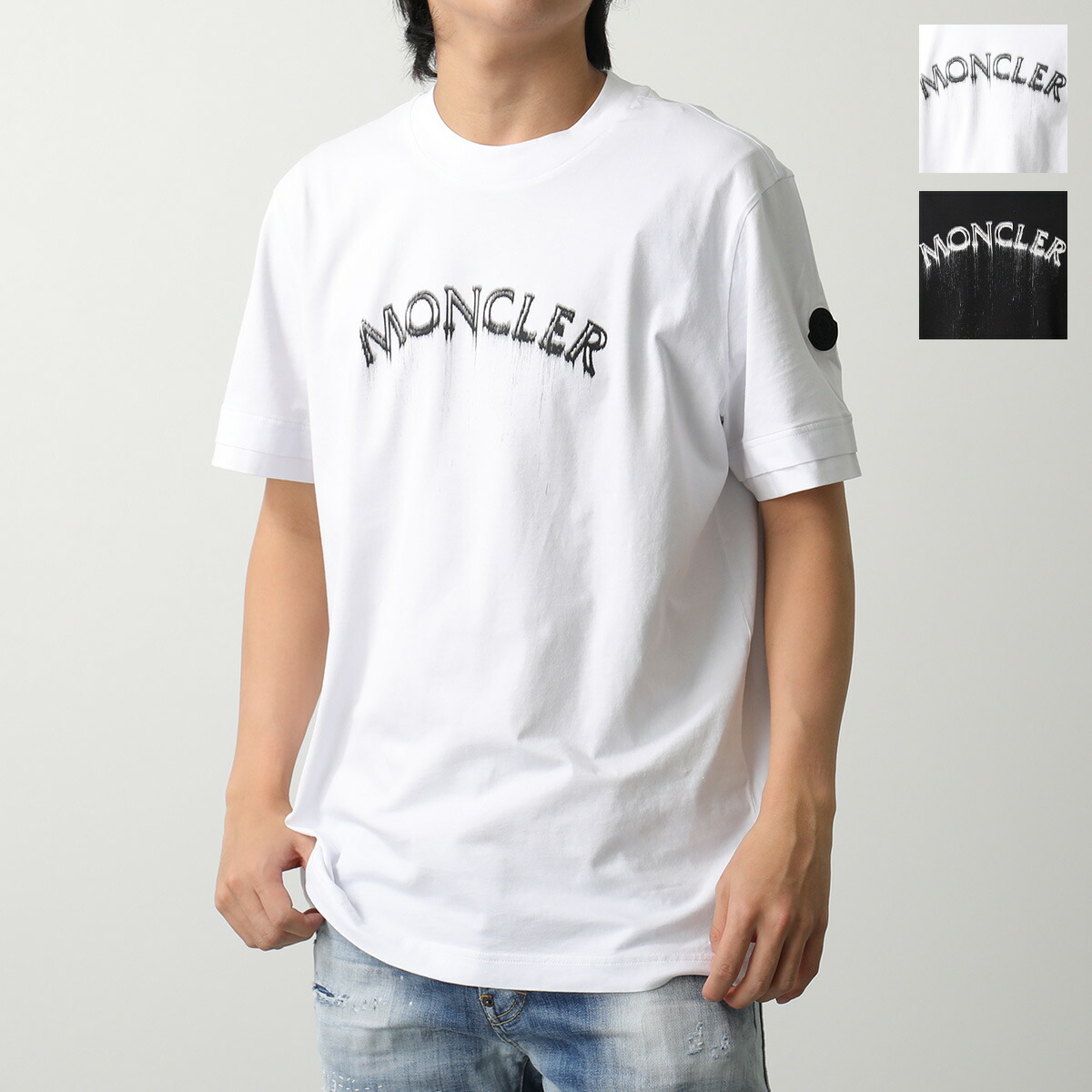 楽天市場】MONCLER モンクレール Tシャツ 8C00002 89A17 メンズ クルー