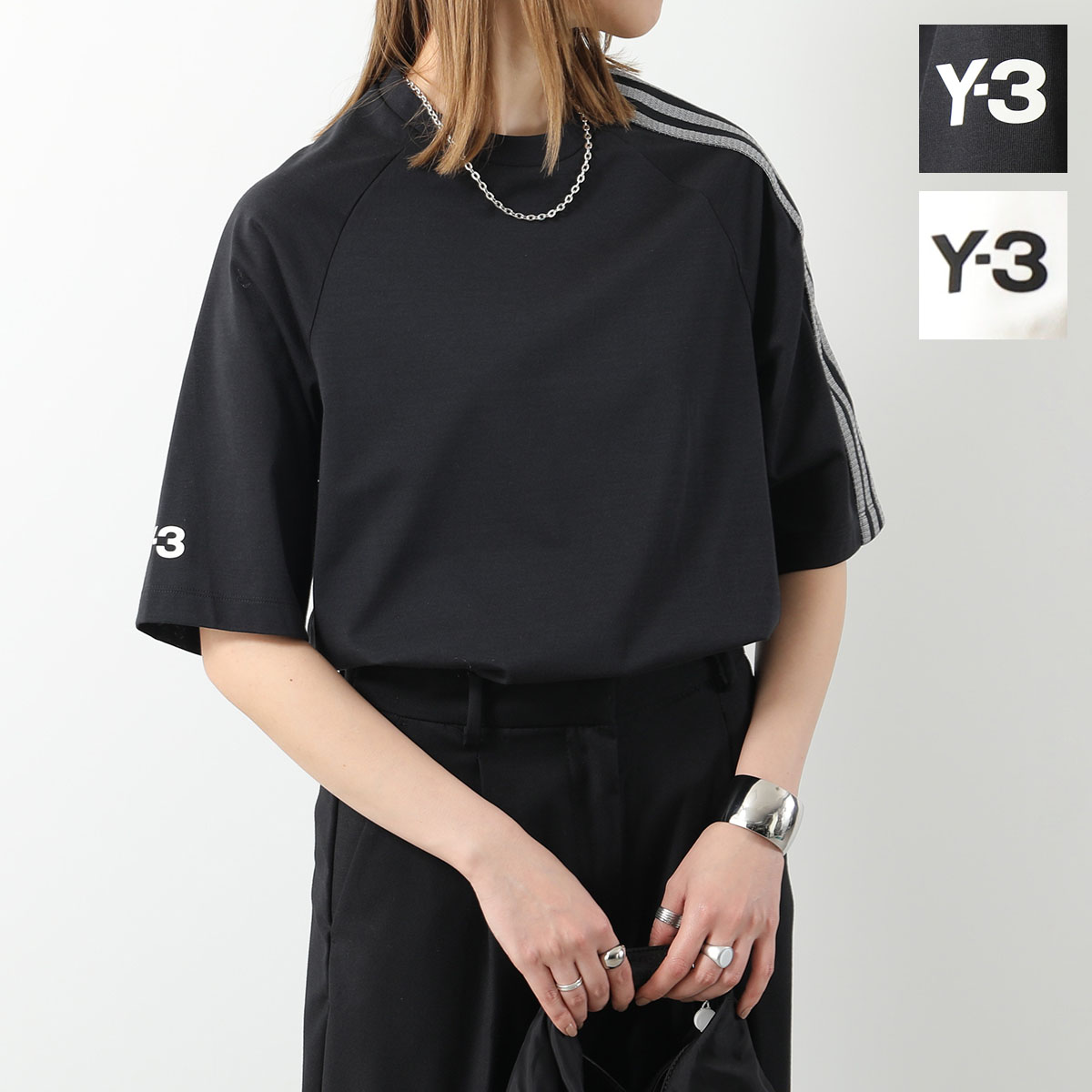 楽天市場】Y-3 ワイスリー Tシャツ 3S SS TEE 3ストライプス ショート