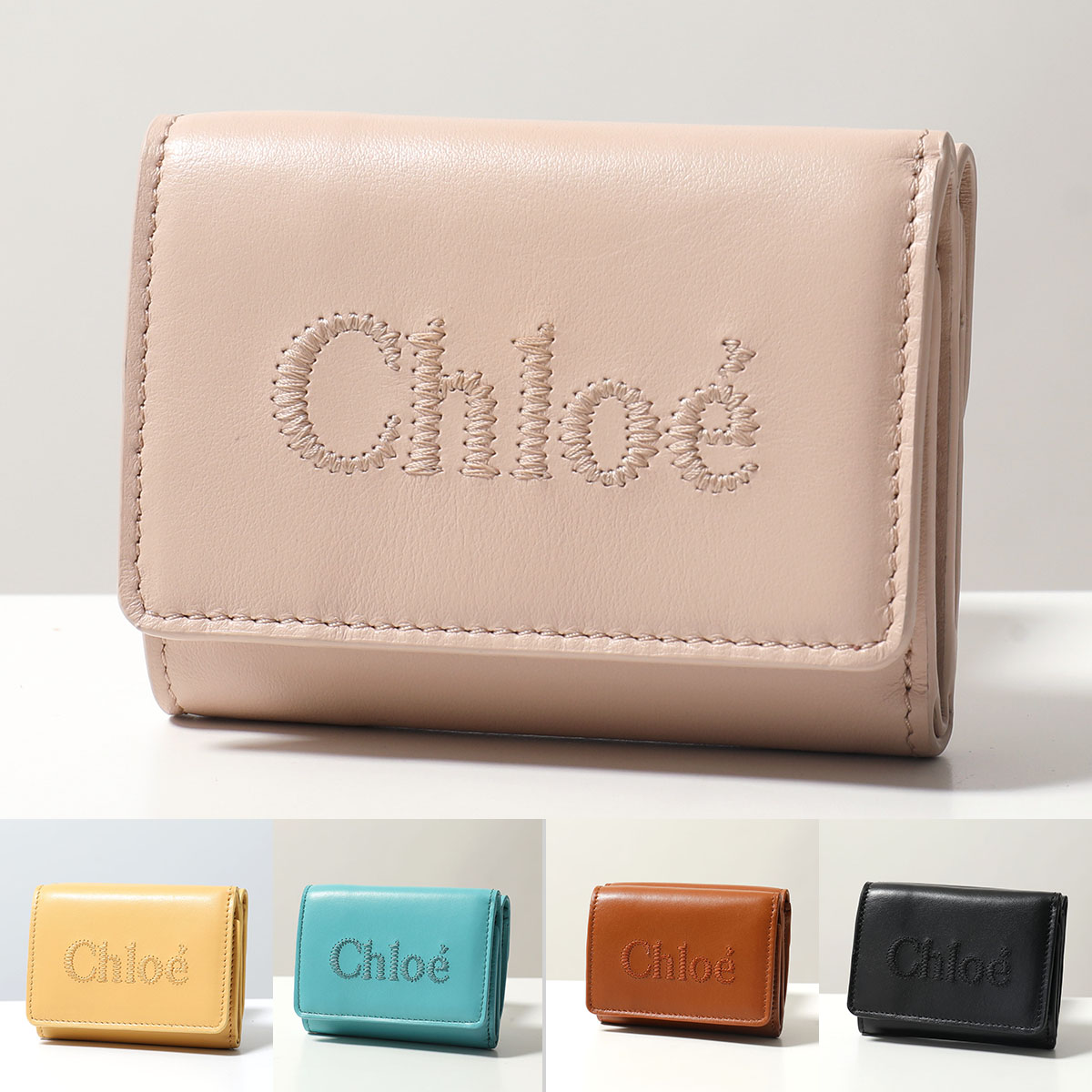 楽天市場】Chloe クロエ 三つ折り財布 SENSE センス CHC23AP875I10