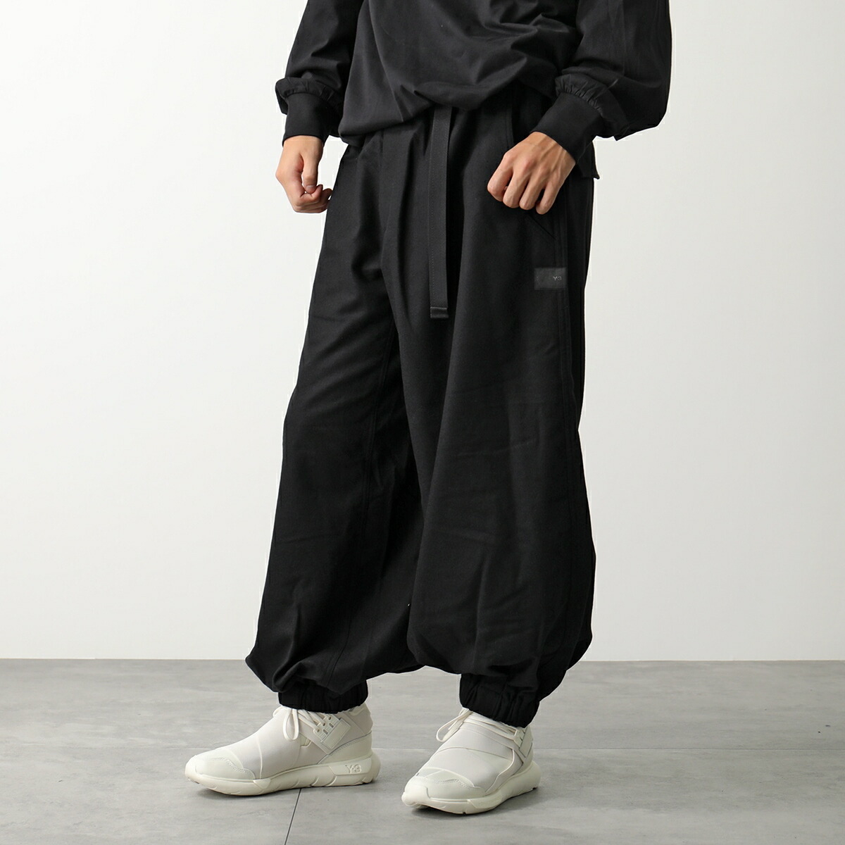 楽天市場】Y-3 ワイスリー トラウザーズパンツ FLANNEL WIDE CG