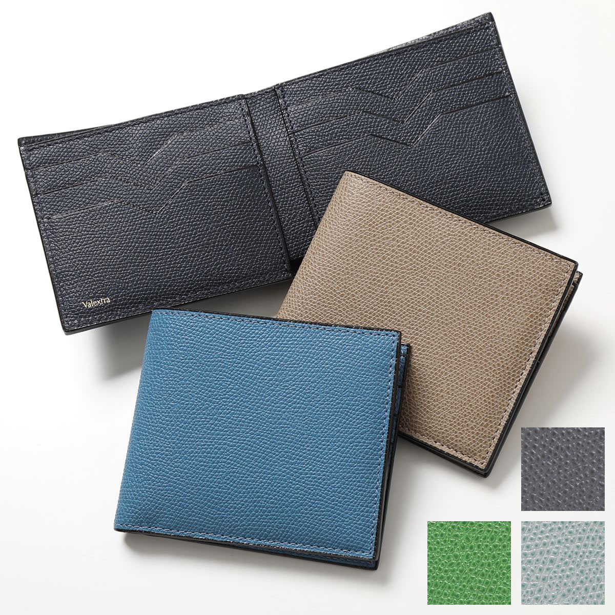 楽天市場】Valextra ヴァレクストラ 二つ折り財布 SGNL0004028L99WF99