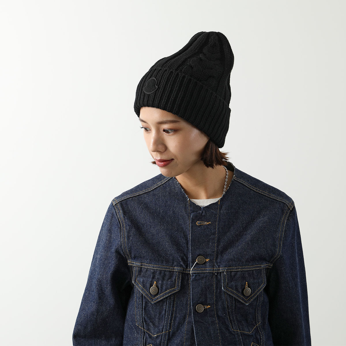 楽天市場】MONCLER モンクレール ニット帽 3B00068 M1223 レディース