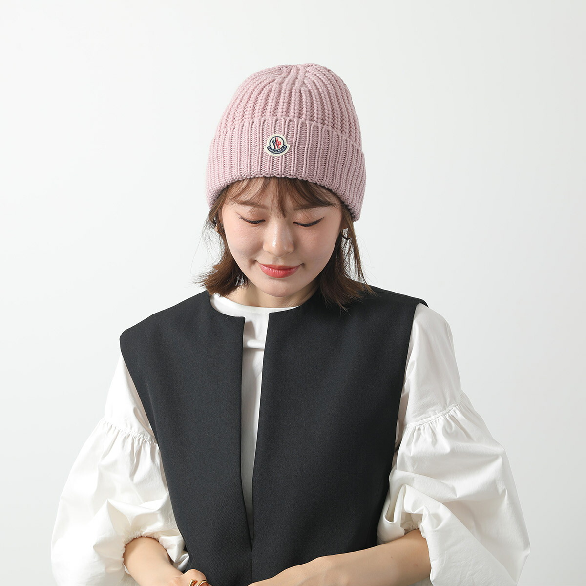 楽天市場】MONCLER モンクレール ニット帽 3B00048 M1131 レディース