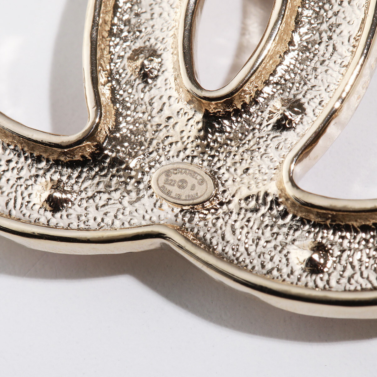 楽天市場】CHANEL シャネル ブローチ AB8219 B08566 レディース メタル