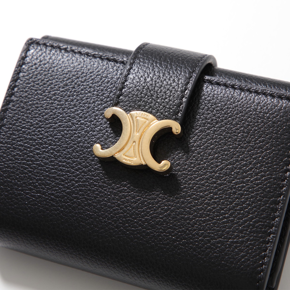 楽天市場】CELINE セリーヌ 三つ折り財布 Fine Strap Wallet ファイン