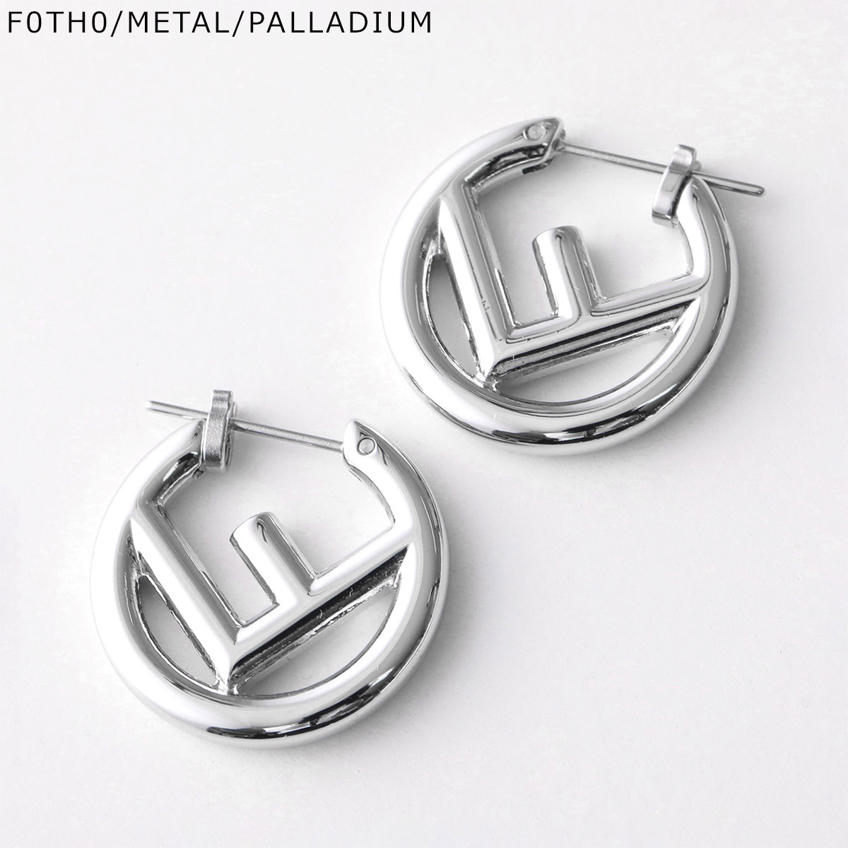 楽天市場】FENDI フェンディ ピアス F IS エフ イズ 8AG745 B08