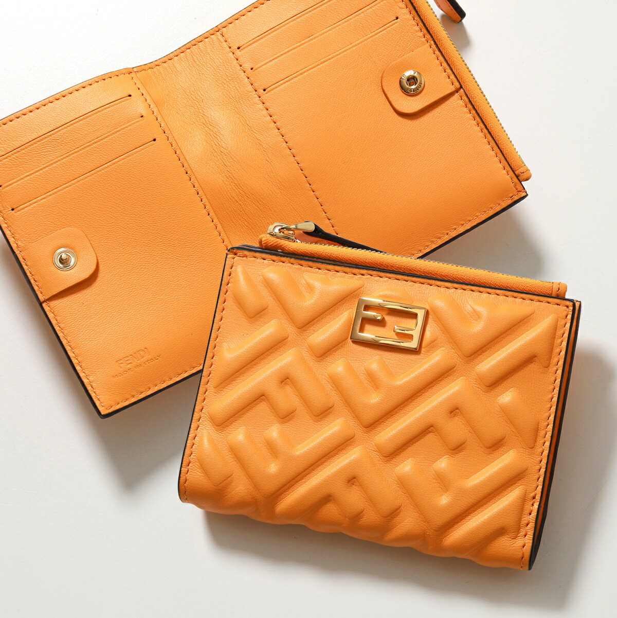 Fendi FFロゴ 二つ折り財布 楽天市場】FENDI フェンディ 二つ折り財布