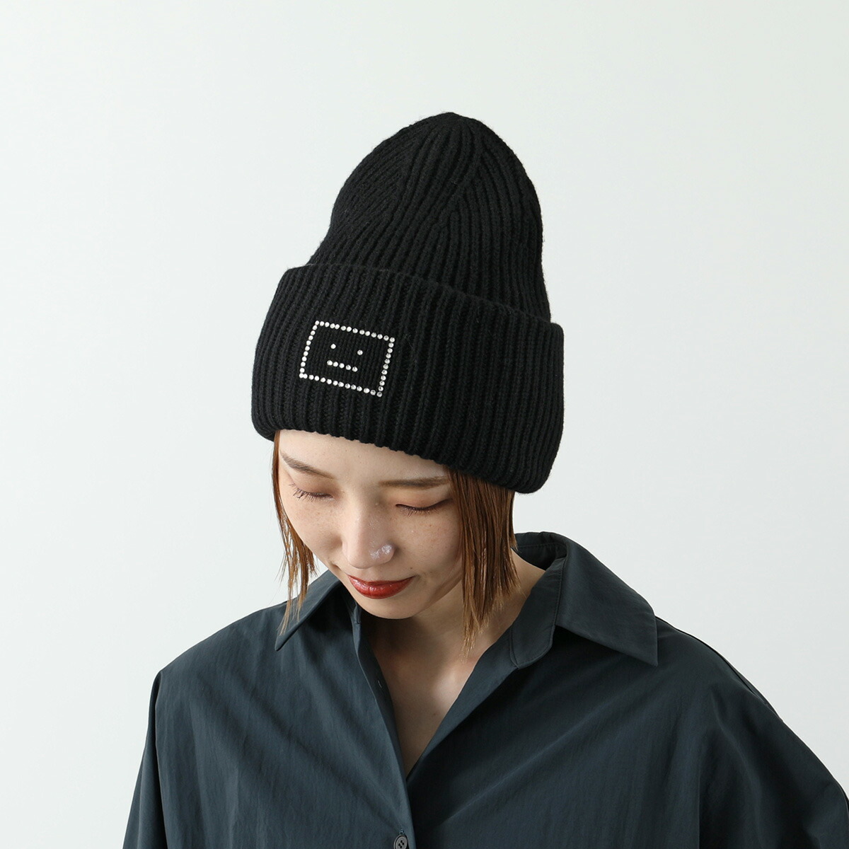 楽天市場】Acne Studios アクネストゥディオズ ニット帽 C40354 FA-UX