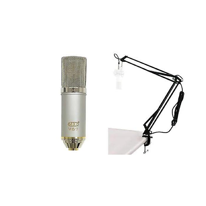 未使用品】MXL ( エムエックスエル ) V67G-HE コンデンサーマイク MXL