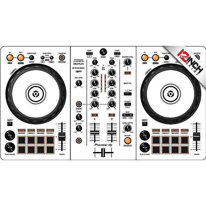 楽天市場】12inch SKINZ / Pioneer DDJ-FLX4 SKINZ (ホワイト/ブラック