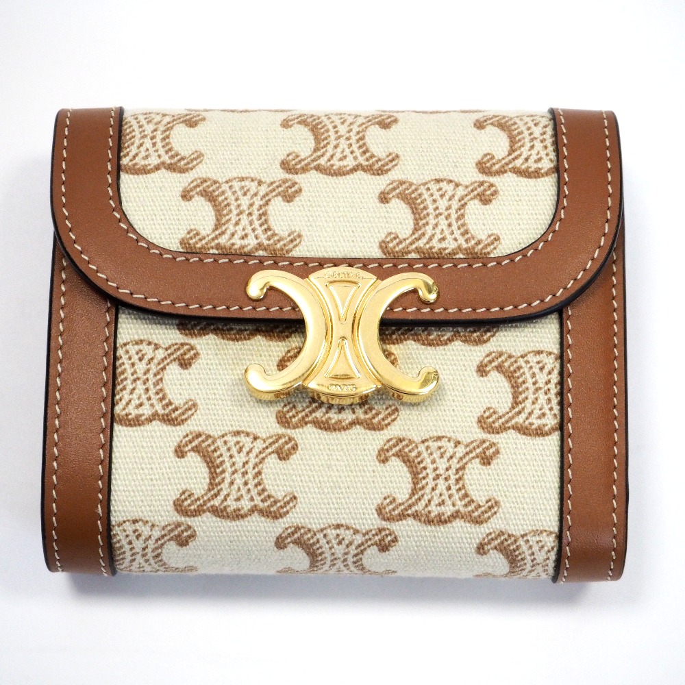 楽天市場】セリーヌ スモール フラップウォレット トリオンフ