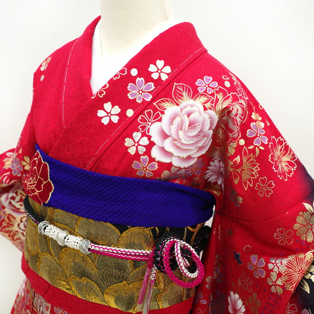 楽天市場】【中古】 振袖 長襦袢 2点 セット リサイクル 着物 正絹 袷