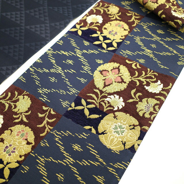 楽天市場】【新古品】 袋帯 フォーマル 正絹 未使用 二方向 二種の