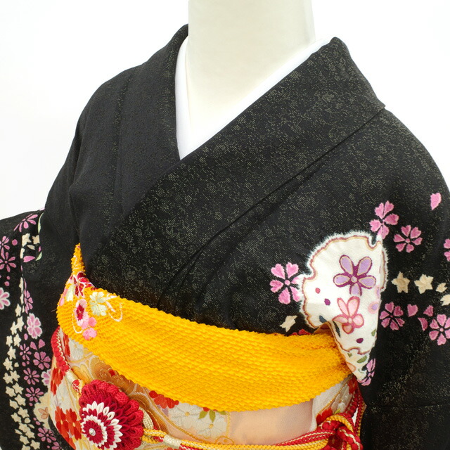 楽天市場】【中古】 振袖 リサイクル 着物 正絹 袷 桐屋 翠山工房 徳永