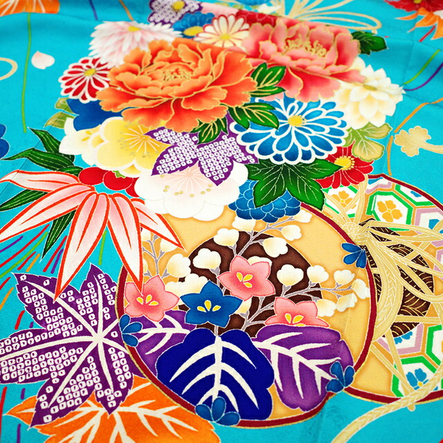 楽天市場】【新品】 振袖 襦袢 セット 着物 正絹 袷 丸紅 ブランド 金