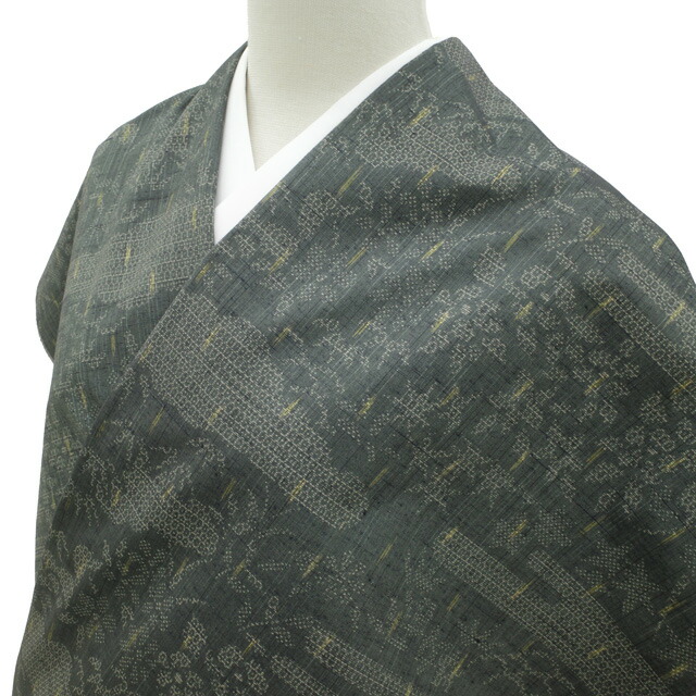 楽天市場】【新古品】すごい値！ 本場真綿結城紬織 紬 反物 着物 正絹