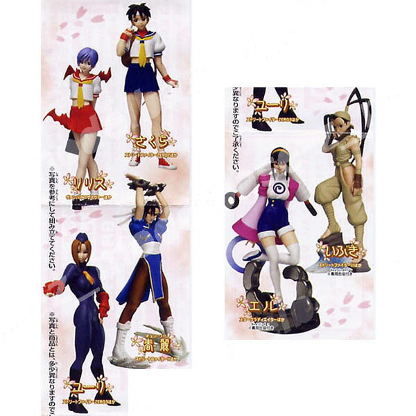 楽天市場】HGIF カプコンギャルズコレクション2 全6種CAPCOMバンダイ