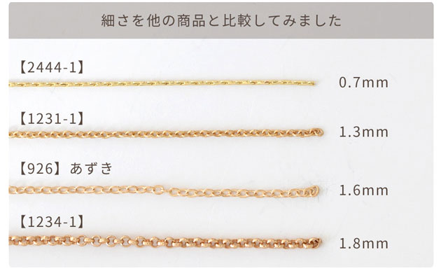 楽天市場】マシーンメイドチェーン 約1.3mm 1m □ チェーン 鎖