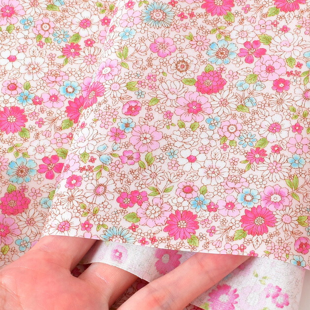 楽天市場】つや消し ラミネート 生地 小花柄 全8柄 □ 花 花柄