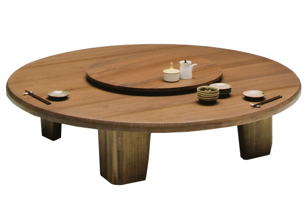 楽天市場】10%offクーポン配布中 【開梱設置無料】ちゃぶ台 丸 座卓