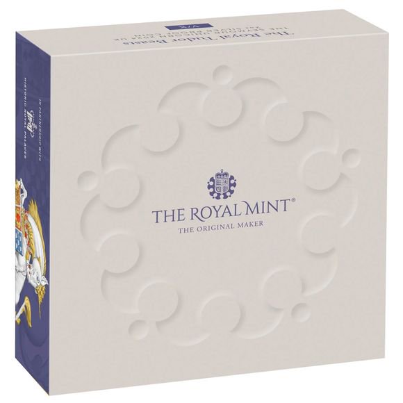 2017 2オンス ロイヤルチューダービースト ドラゴン銀貨 2017 2オンス