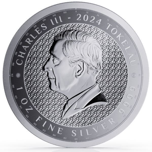 楽天市場】即納・追跡可 2024 1オンス トケラウ 地球 銀貨 5ドル 39mm