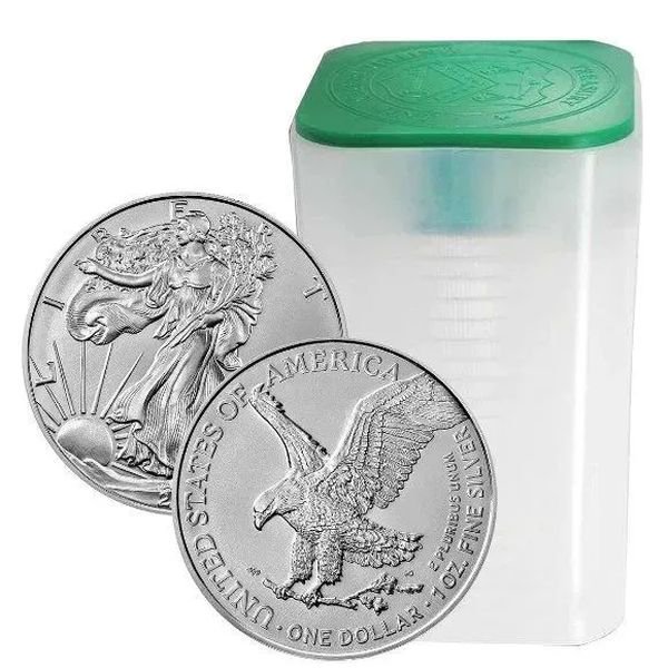 アメリカンイーグル1オンス銀貨 2020年発行 楽天で5年前に野口から購入