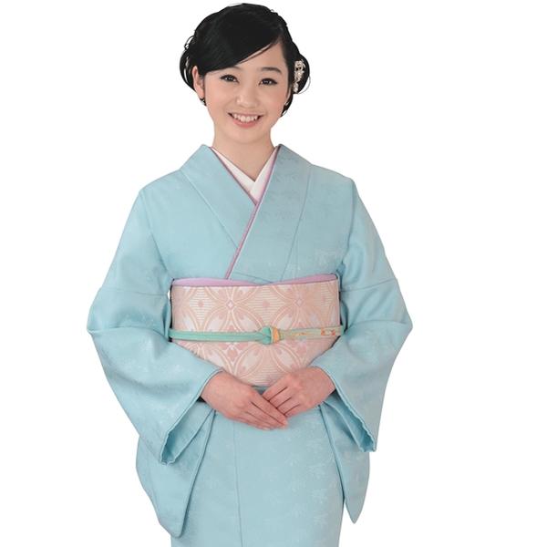 楽天市場】【慶事のきもの】【単品】R.K 洗える着物 色無地【3】水色