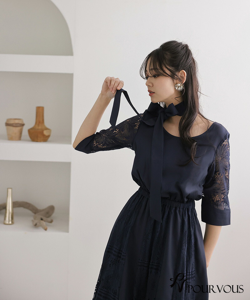 楽天市場】フラワー レースリボン ドレス パーティードレス 結婚式