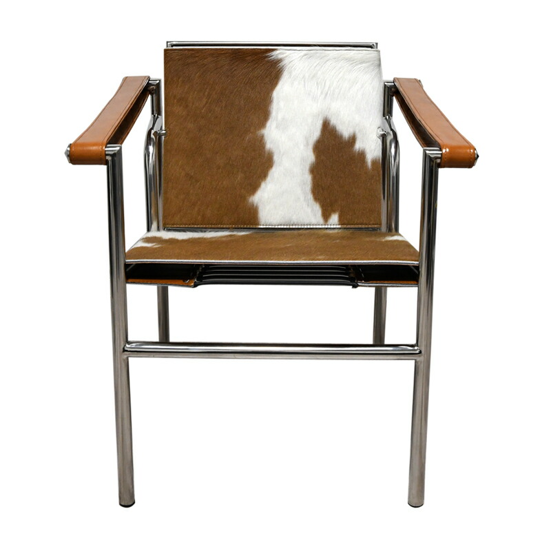 楽天市場】LC1スリングチェア ポニースキン仕様 本革 色ブラウン