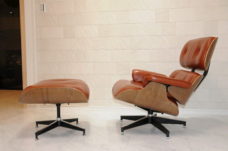楽天市場】イームズラウンジチェア オットマンセット 総本革仕様 色