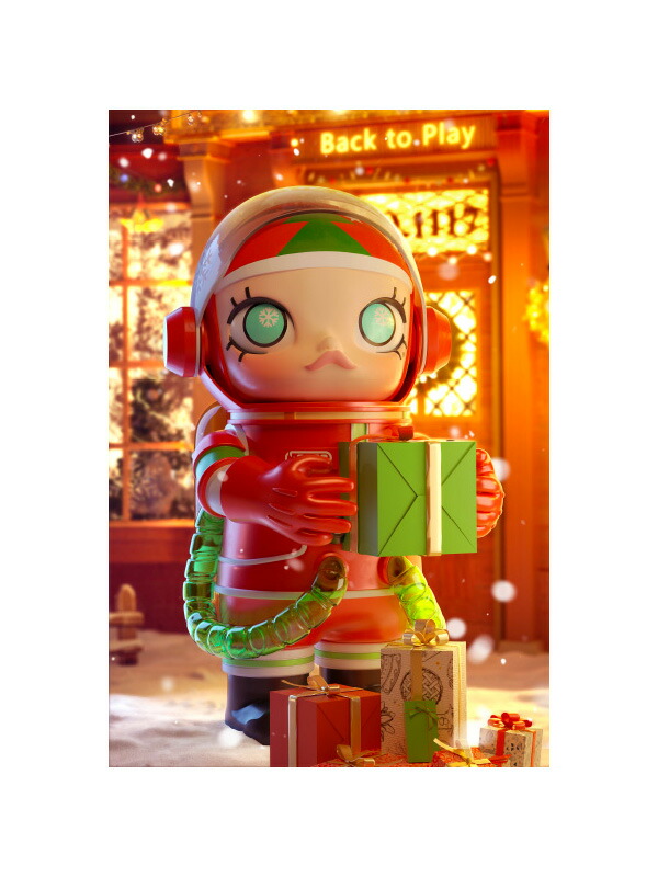 楽天市場】POP MART MEGA コレクション 1000% SPACE MOLLY CHRISTMAS