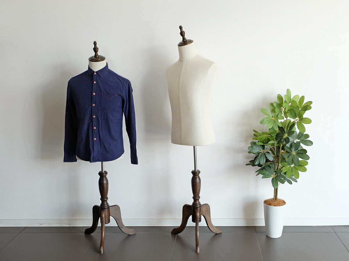 楽天市場】メンズトルソー Luano（ルアーノ） アンティーク調 男性用