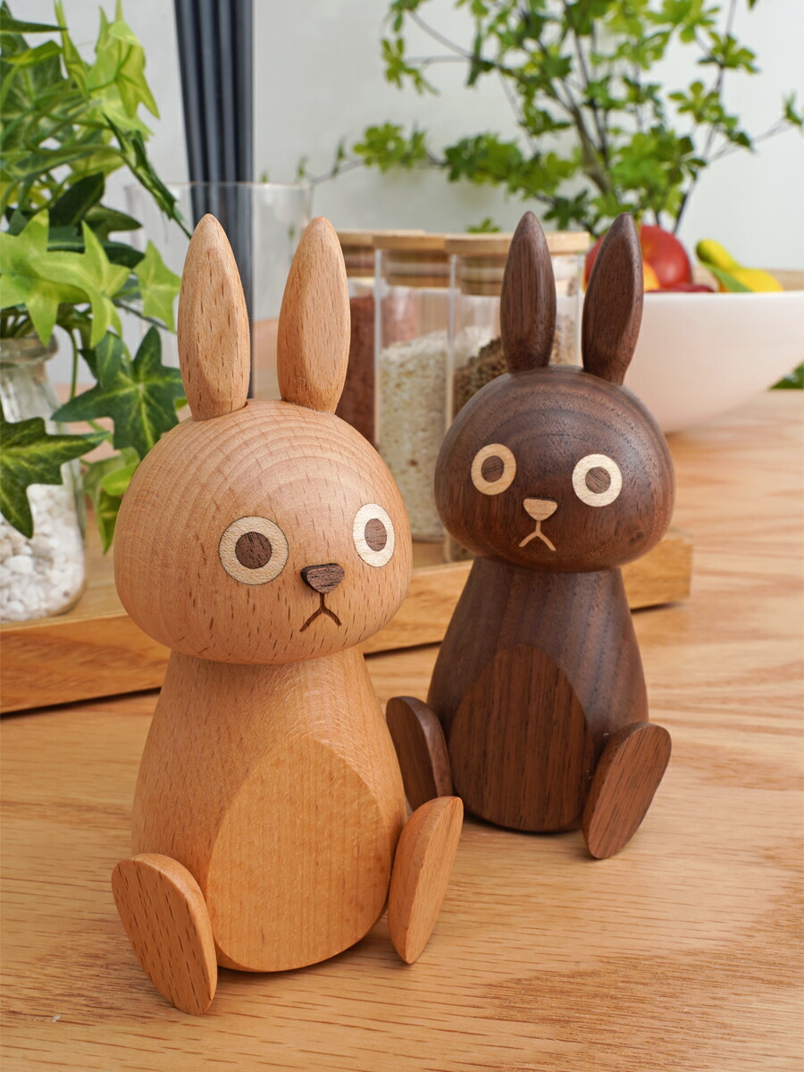 楽天市場】Rabbit Toothpick Box 爪楊枝入れ 全2色 卓上 キッチン雑貨