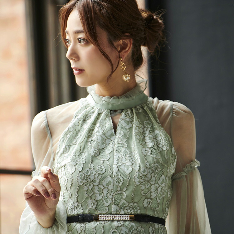 楽天市場】【バーゲン価格】パーティードレス 結婚式 オケージョン