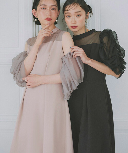 マイストラーダ⭐︎結婚式ゲストドレス⭐︎エアリーフレアドレス⭐︎未