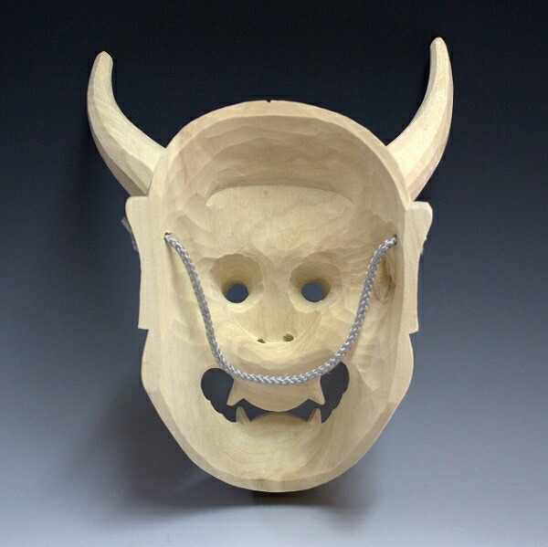 楽天市場】楠面 般若面 木彫り 能面 お面 壁掛け用 [Ryusho] : 龍祥本舗