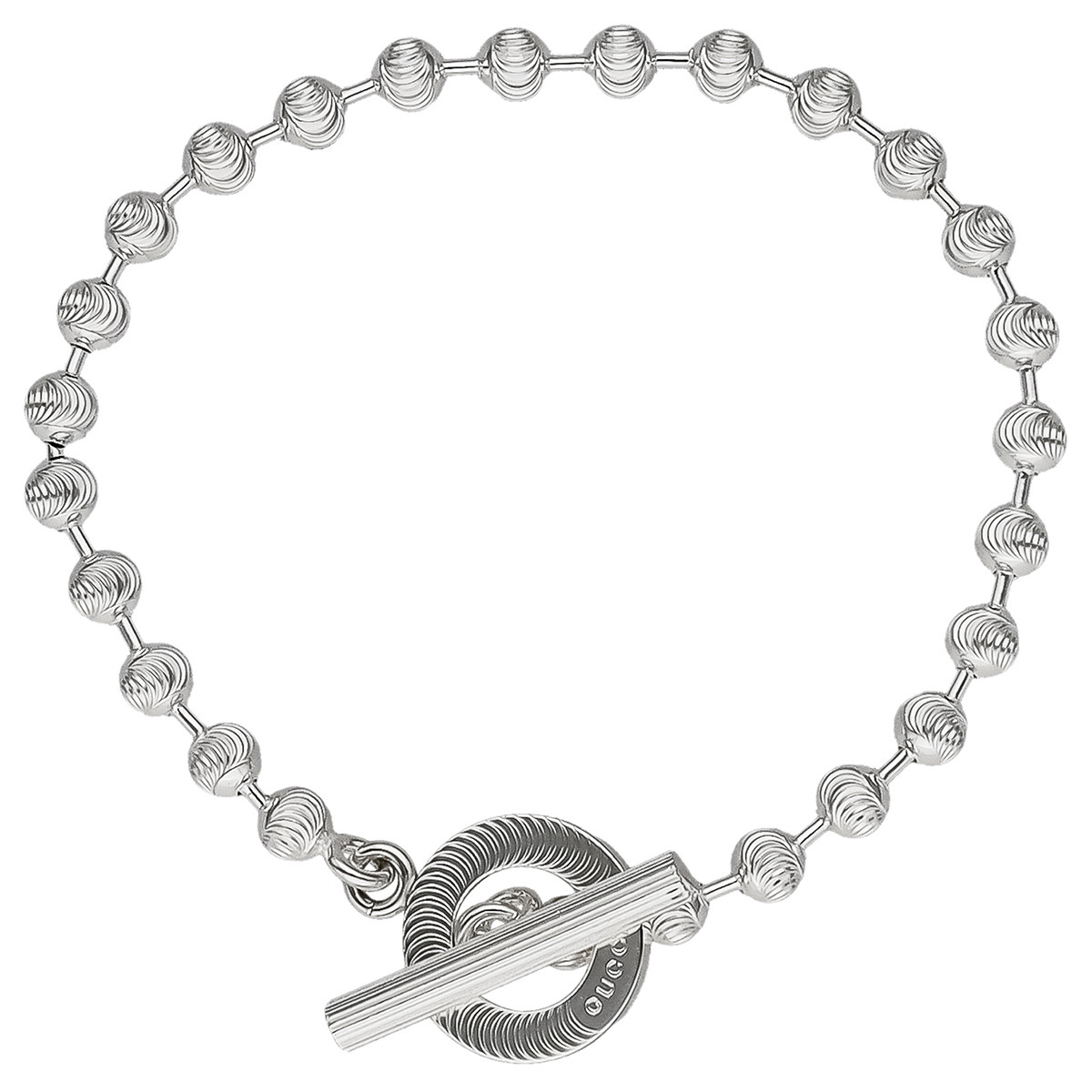 楽天市場】グッチ GUCCI シルバー ボール チェーン ブレスレット