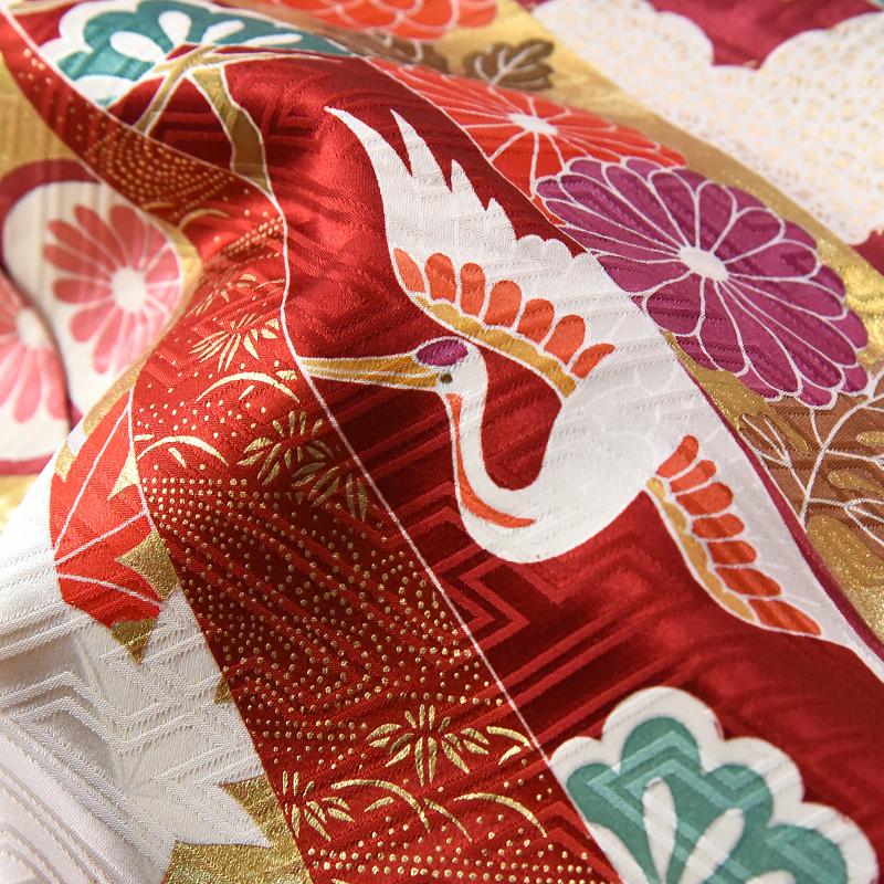 楽天市場】振袖 手縫いお仕立て付き 手描き 吉祥文様 束ね熨斗 金駒