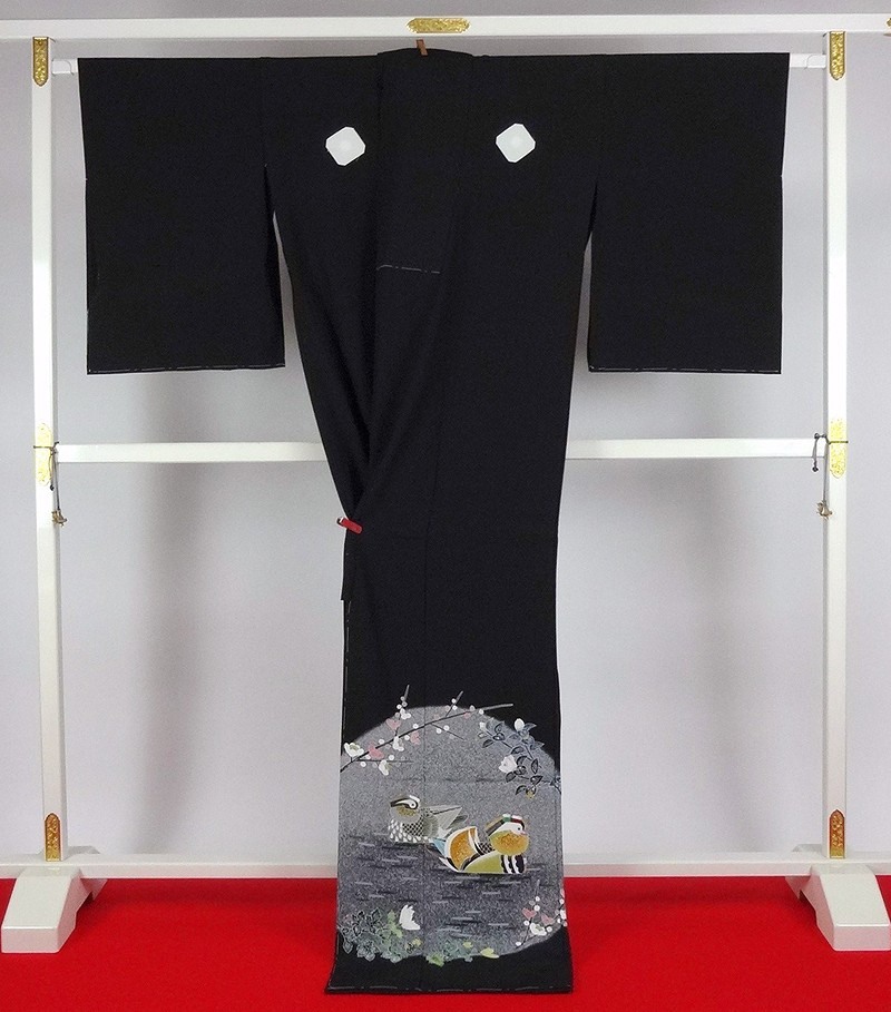 楽天市場】黒留袖 手縫いお仕立て付き♪重要無形文化財保持者・人間