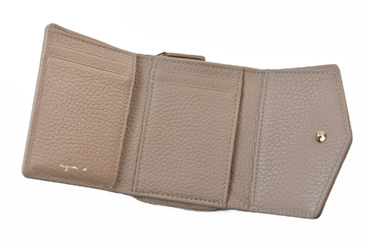 楽天市場】アニエスベー 財布 三つ折り財布 コンパクト レディース