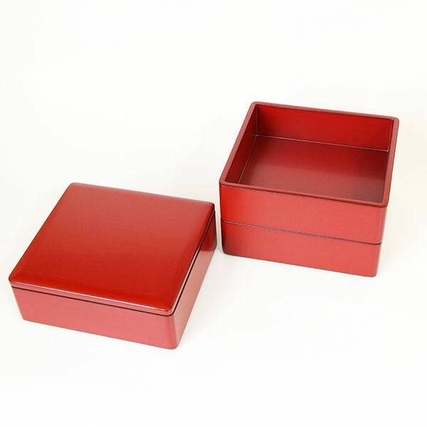 楽天市場】重箱 3段 木製 漆塗り 日本製 古代朱 畠中作 6.5×6寸 越前